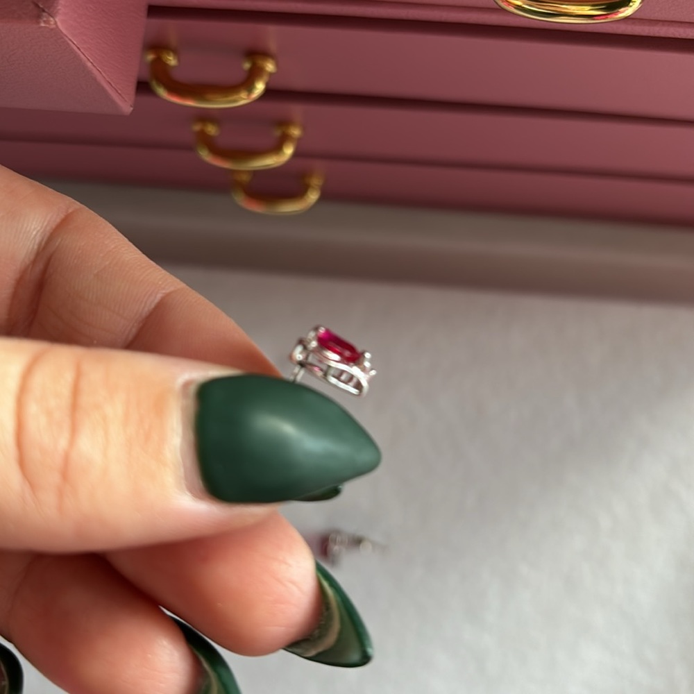 Ruby Earrings - image 4